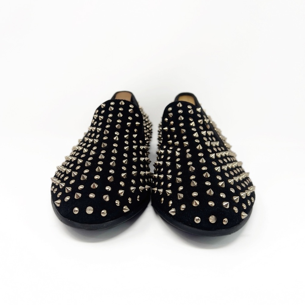 SOLD! Steve Madden Dreemz Spiked Studded Slip on Slipper Loafers - Picture 6 of 11
